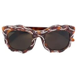 Kuboraum - Mask B2 - Havana Antique - B2 HSFI - Sunglasses - Kuboraum Eyewear - Avvenice