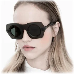 Kuboraum - Mask E3 - Tortoise Matt - E3 TM - Sunglasses - Kuboraum Eyewear - Avvenice