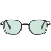 Kuboraum - Mask H22 - Black - Light blue lenses - H22 BM - Sunglasses - Kuboraum Eyewear - Avvenice