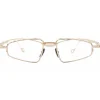 Kuboraum - Mask H73 - Gold - H73 GD - Optical Glasses - Kuboraum Eyewear - Avvenice