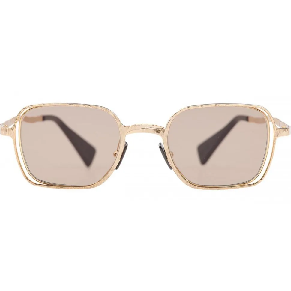 Kuboraum - Mask H12 - Gold - H12 GD - Sunglasses - Optical Glasses - Kuboraum Eyewear - Avvenice