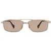 Kuboraum - Mask H57 - Gold - H57 GD - Sunglasses - Optical Glasses - Kuboraum Eyewear - Avvenice