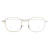 Kuboraum - Mask H71 - Gold White - H71 WB - Optical Glasses - Kuboraum Eyewear - Avvenice