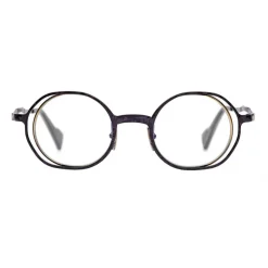 Kuboraum - Mask H11 - Metallic Blue - H11 BL - Optical Glasses - Kuboraum Eyewear - Avvenice