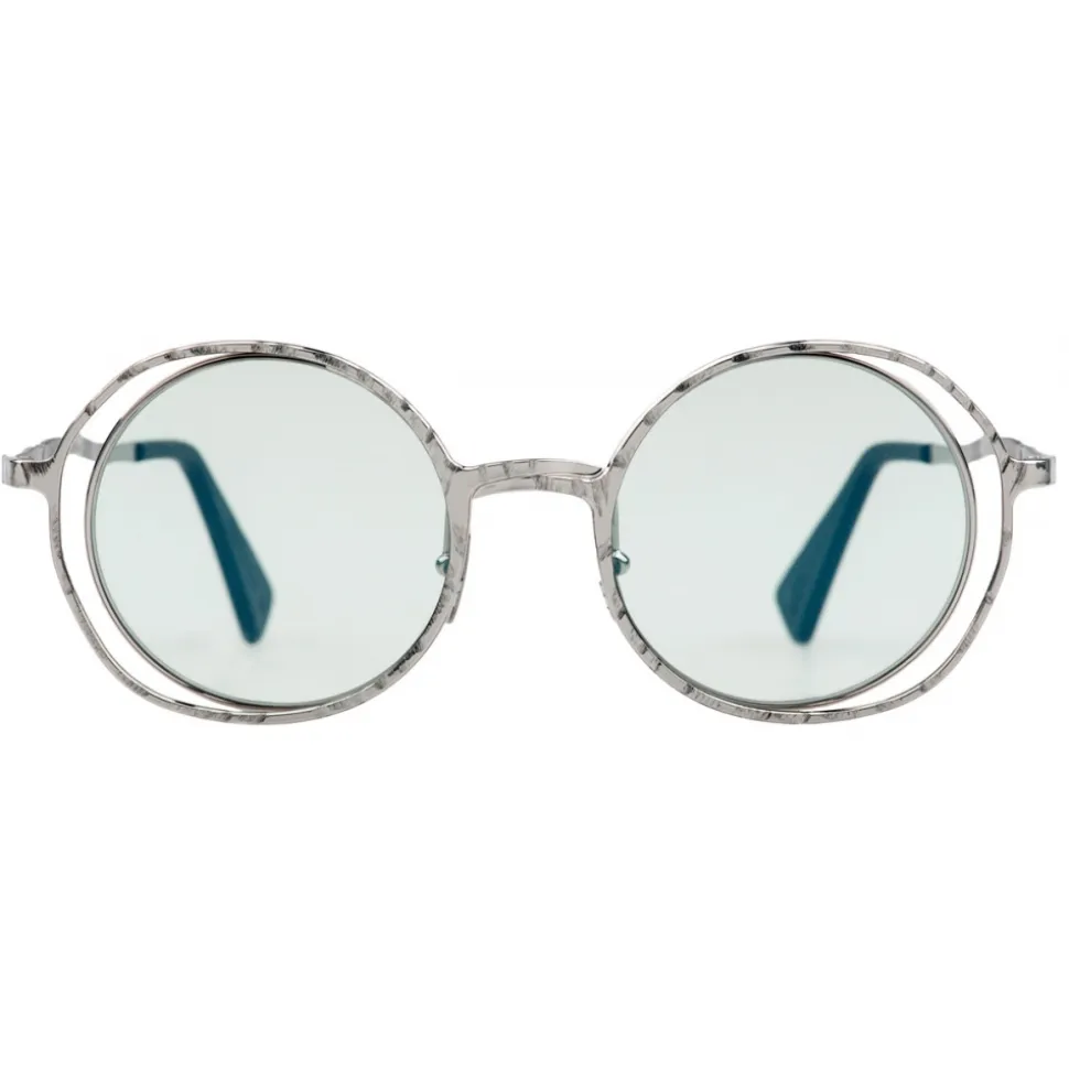 Kuboraum - Mask H10 - Silver - H10 SI - Optical Glasses - Kuboraum Eyewear - Avvenice