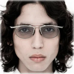 Kuboraum - Mask H52 - Silver - H52 SI - Sunglasses - Optical Glasses - Kuboraum Eyewear - Avvenice