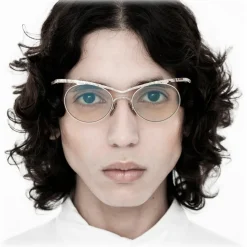 Kuboraum - Mask H53 - Silver - H53 SI - Sunglasses - Optical Glasses - Kuboraum Eyewear - Avvenice