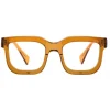 Kuboraum - Mask K4 - Amber - K4 AMB - Optical Glasses - Kuboraum Eyewear - Avvenice