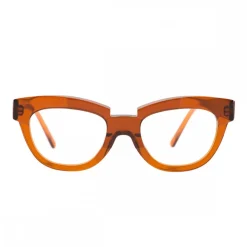Kuboraum - Mask K19 - Amber - K19 AMB - Optical Glasses - Kuboraum Eyewear - Avvenice