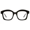 Kuboraum - Mask K28 - Black Shine - K28 BS - Optical Glasses - Kuboraum Eyewear - Avvenice