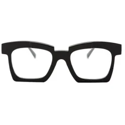 Kuboraum - Mask K5 - Black Shine - K5 BS - Optical Glasses - Kuboraum Eyewear - Avvenice