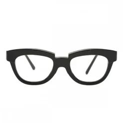 Kuboraum - Mask K19 - Black Shine - K19 BS - Optical Glasses - Kuboraum Eyewear - Avvenice