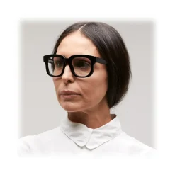 Kuboraum - Mask K25 - Black Shine - K25 BS - Optical Glasses - Kuboraum Eyewear - Avvenice