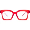 Kuboraum - Mask K5 - Burgundy - K5 BY - Optical Glasses - Kuboraum Eyewear - Avvenice