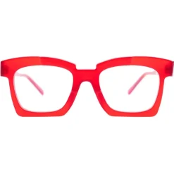 Kuboraum - Mask K5 - Burgundy - K5 BY - Optical Glasses - Kuboraum Eyewear - Avvenice