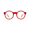 Kuboraum - Mask K10 - Burgundy - K10 BY - Optical Glasses - Kuboraum Eyewear - Avvenice