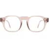 Kuboraum - Mask K11 - Taupe - K11 TO - Optical Glasses - Kuboraum Eyewear - Avvenice