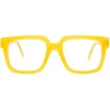 Kuboraum - Mask K3 - Yellow Matt - K3 TT - Optical Glasses - Kuboraum Eyewear - Avvenice