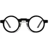 Kuboraum - Mask N9 - Black Shine - N9 BS - Optical Glasses - Kuboraum Eyewear - Avvenice