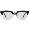 Kuboraum - Mask N6 - Black Shine - N6 BS - Sunglasses - Kuboraum Eyewear - Avvenice