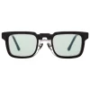 Kuboraum - Mask N4 - Black Shine - N4 BS - Sunglasses - Kuboraum Eyewear - Avvenice
