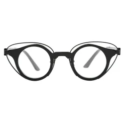 Kuboraum - Mask N10 - Black Shine - N10 BS - Optical Glasses - Kuboraum Eyewear - Avvenice