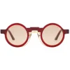 Kuboraum - Mask N9 - Burgundy - N9 RG - Sunglasses - Kuboraum Eyewear - Avvenice
