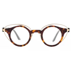 Kuboraum - Mask N10 - Tortoise - N10 TS - Optical Glasses - Kuboraum Eyewear - Avvenice
