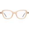 Kuboraum - Mask P5 - Apricot - P5 AP - Optical Glasses - Kuboraum Eyewear - Avvenice