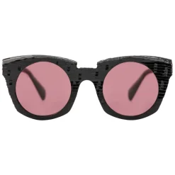 Kuboraum - Mask U6 - Black Shine - U6 BS CZ - Sunglasses - Kuboraum Eyewear - Avvenice