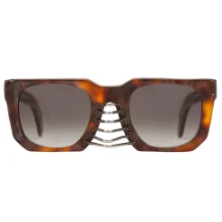 Kuboraum - Mask U3 - Havana - U3 HS IR - Sunglasses - Kuboraum Eyewear - Avvenice