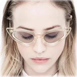 Kuboraum - Mask Y3 - Champagne - Y3 CHP - Sunglasses - Kuboraum Eyewear - Avvenice