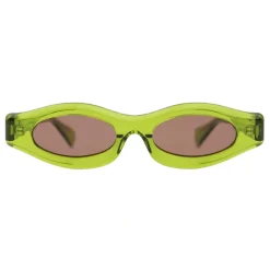 Kuboraum - Mask Y5 - Lime - Y5 GR - Sunglasses - Kuboraum Eyewear - Avvenice
