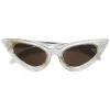 Kuboraum - Mask Y3 - Silver - Y3 BMAR - Sunglasses - Kuboraum Eyewear - Avvenice