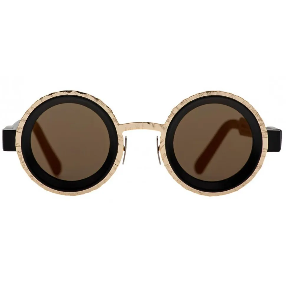 Kuboraum - Mask Z3 - Black Matt & Gold - Z3 GD - Sunglasses - Kuboraum Eyewear - Avvenice