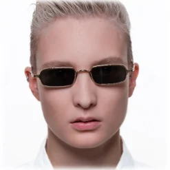 Kuboraum - Mask Z18 - Gold - Z18 GD - Sunglasses - Kuboraum Eyewear - Avvenice