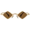 Kuboraum - Mask Z14 - Gold - Z14 GD - Sunglasses - Kuboraum Eyewear - Avvenice