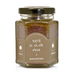 La Nicchia - Capers of Pantelleria since 1949 - Black Olives Paste - 100 g - Avvenice