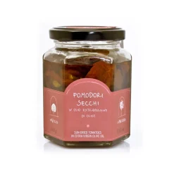 La Nicchia - Capers of Pantelleria since 1949 - Sun-Dried Tomatoes in Extra-Virgin Olive Oil - 240 g - Avvenice