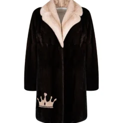 La Prima Luxury - Amuleto Mogano - Mahogany Mink Fur - 18 kt Gold - Fur Coat - Luxury Exclusive Collection - Avvenice