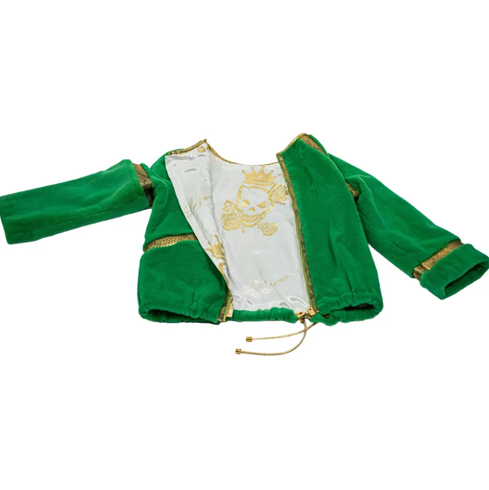 La Prima Luxury - Foglia - Shaved Mink Fur - Python Insert - Gold Leaf - Fur Coat - Luxury Exclusive Collection - Avvenice
