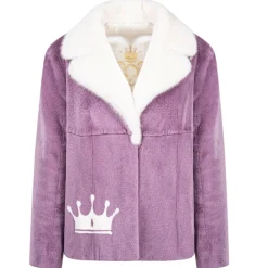 La Prima Luxury - La Prima - Lilla - Vison Fur 8 mm Malva Shaved With White Mink - Fur Coat - Luxury Exclusive Collection - Avvenice