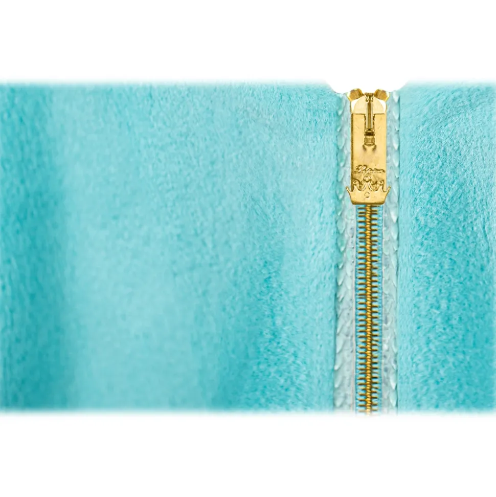 La Prima Luxury - Light Blue - 8 mm Shaved Mink Fur in Ruby - Fur Coat - Luxury Exclusive Collection - Avvenice