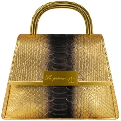 La Prima Luxury - Melania - Pepita Oro - Handbag - Luxury Exclusive Collection - Avvenice