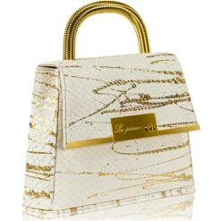La Prima Luxury - Melania - Arena Bianca - Handbag - Luxury Exclusive Collection - Avvenice