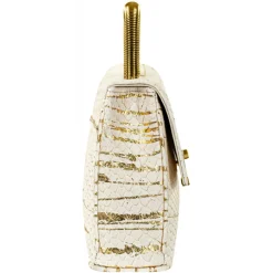 La Prima Luxury - Melania - Arena Bianca - Handbag - Luxury Exclusive Collection - Avvenice