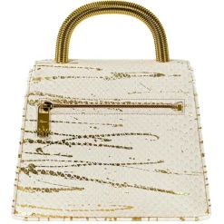 La Prima Luxury - Melania - Arena Bianca - Handbag - Luxury Exclusive Collection - Avvenice