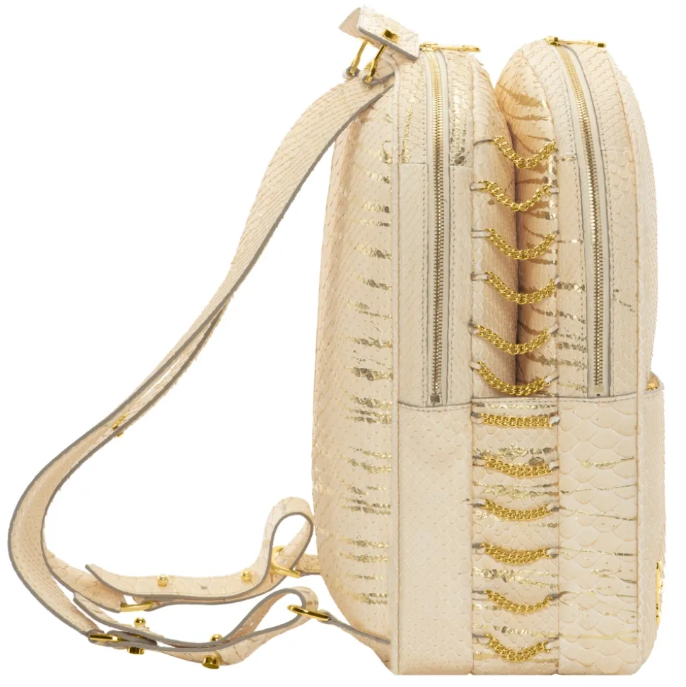 La Prima Luxury - Parentesi - Arena Sabbia - Backpack - Luxury Exclusive Collection - Avvenice