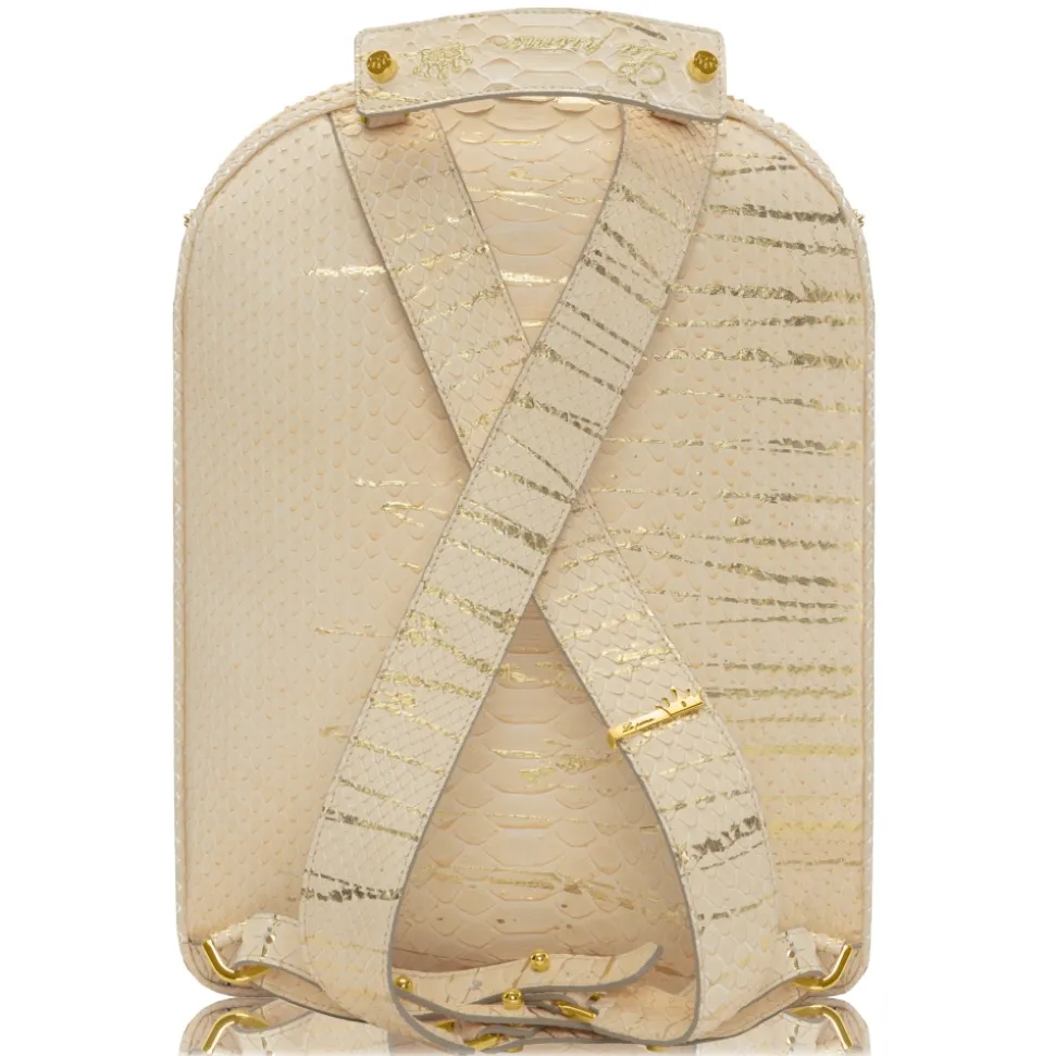 La Prima Luxury - Parentesi - Arena Sabbia - Backpack - Luxury Exclusive Collection - Avvenice