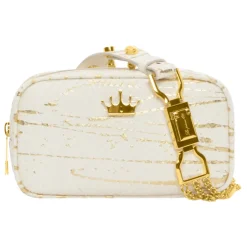 La Prima Luxury - Viaggiatrice Uno - Arena Bianca - Handbag - Luxury Exclusive Collection - Avvenice